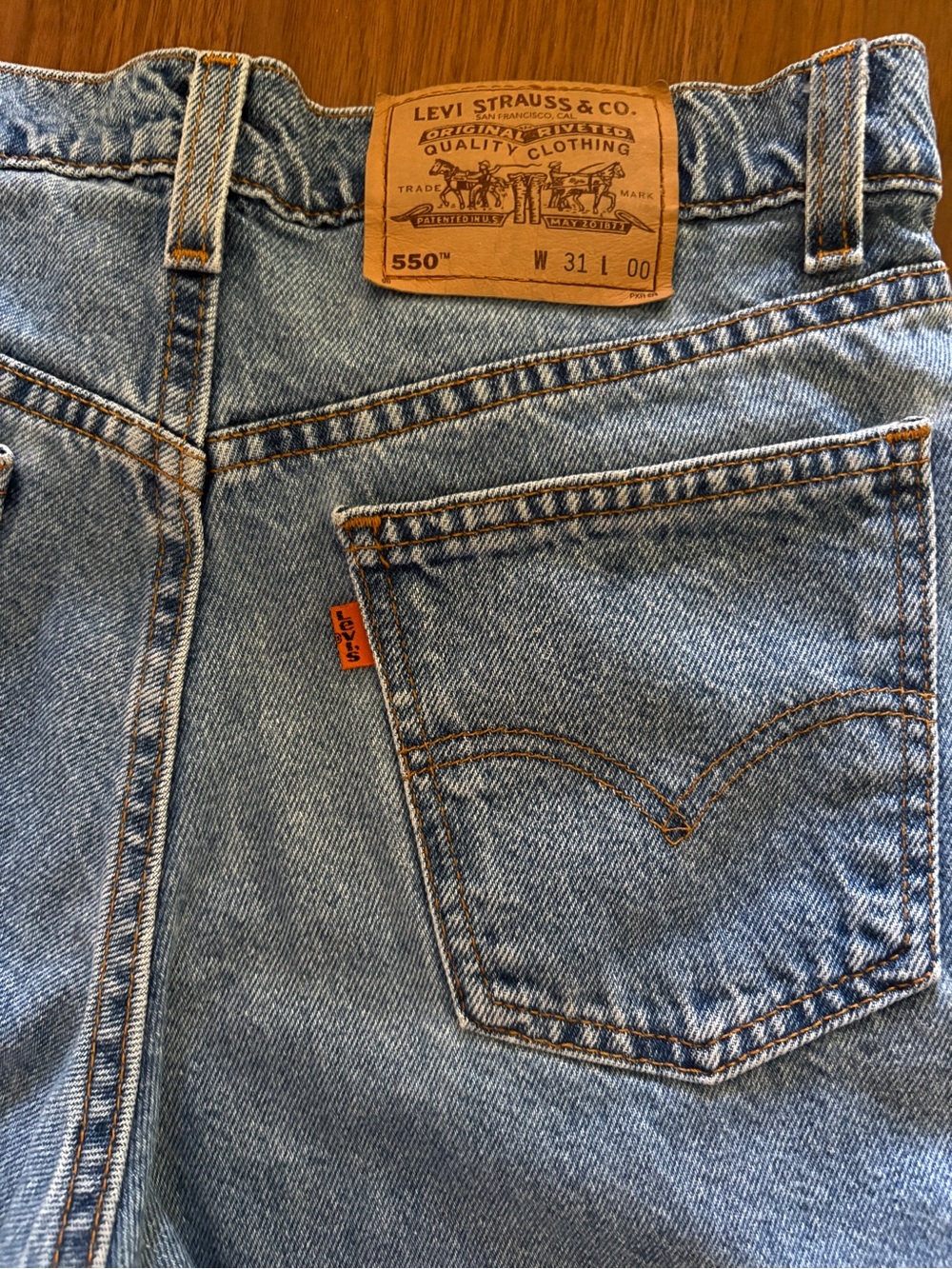 Vintage Levi's Orange Tab Denim Shorts - Picture 3 of 7